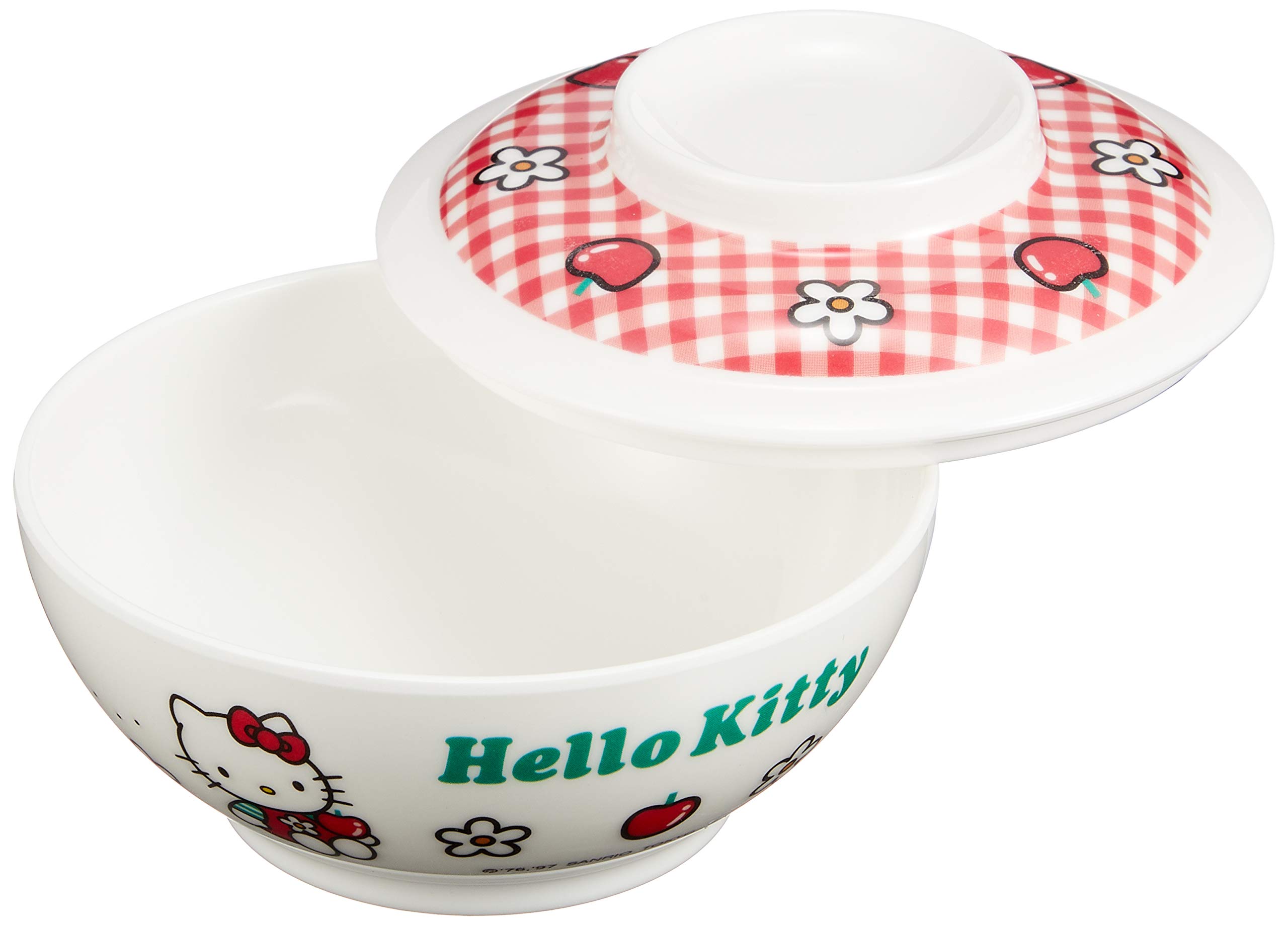 Amazon｜Daiwa お子様食器「ニューキティ」蓋付汁碗 (ギンガム